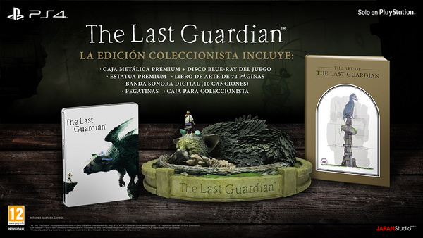 PS4 THE LAST GUARDIAN EDICION COLECCIONISTA